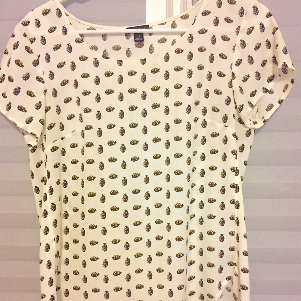 pineapple print blouse - Picture 3 of 5
